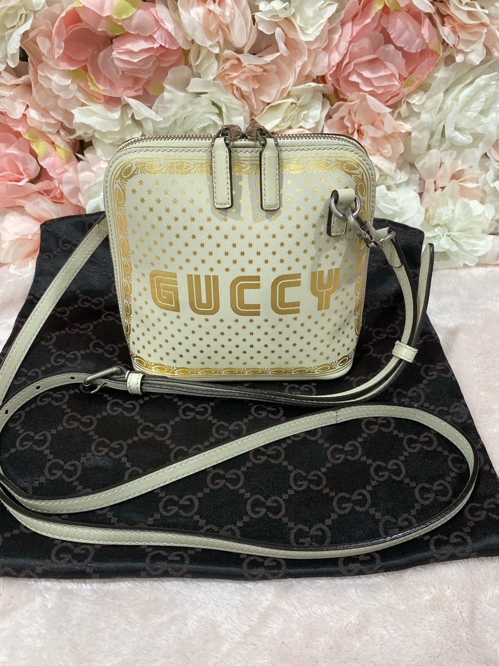 Gucci xSEGA Guccy Stars Mini Dome Bag